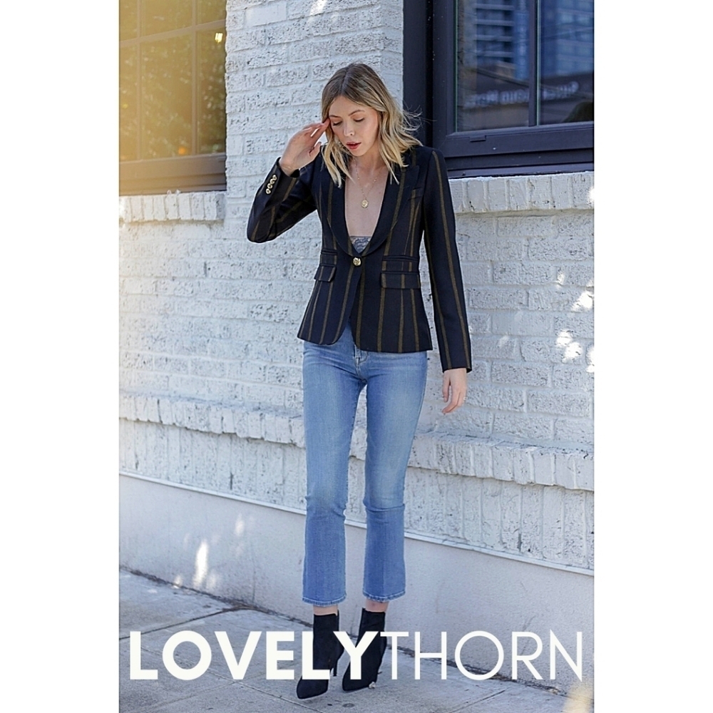 FRAME // le crop mini boot distressed elmont ridge - Picture 6 of 16